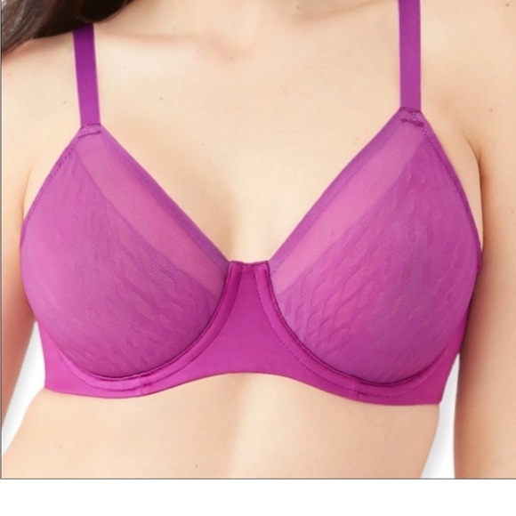 Wacoal Elevated Allure Bra Purple Size 38 DD - Picture 2 of 4